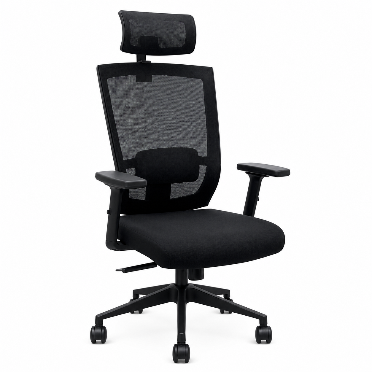 SILLA PARRA GIRATORIA C/CABEZAL NEGRA - ZIYAZ - 1