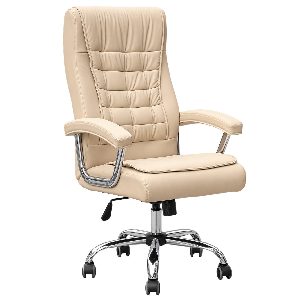 SILLA VITORIA GIRATORIA BEIGE - ZIYAZ - 1