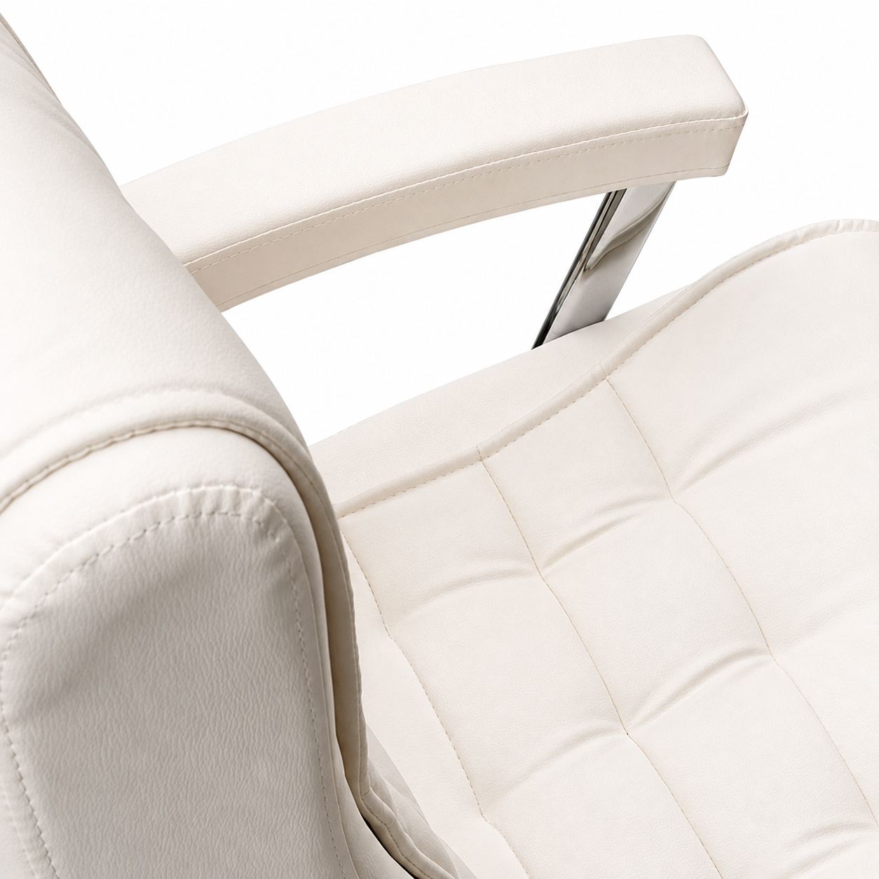 SILLA VITORIA GIRATORIA BLANCA - ZIYAZ - 6