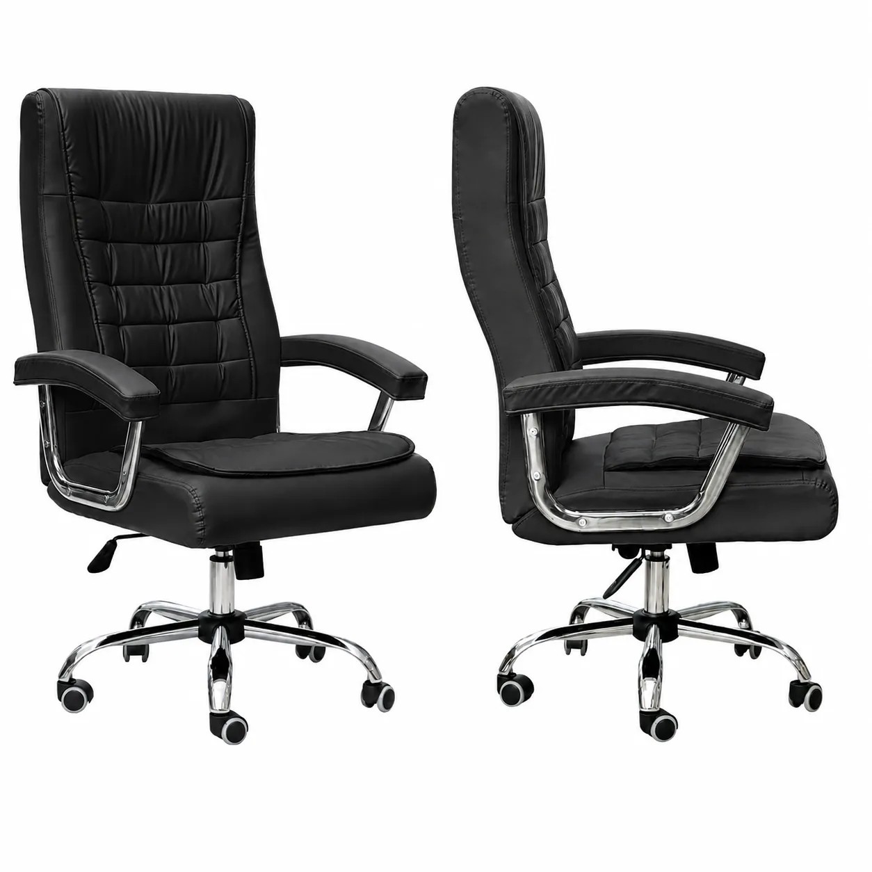 SILLA VITORIA GIRATORIA NEGRA - ZIYAZ - 1