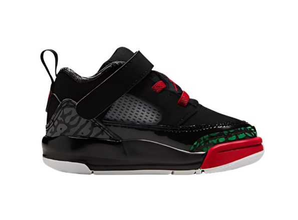 ZAPATILLAS URBANAS JORDAN SPIZIKE LOW NEGRO VERDE INFANTE - 2