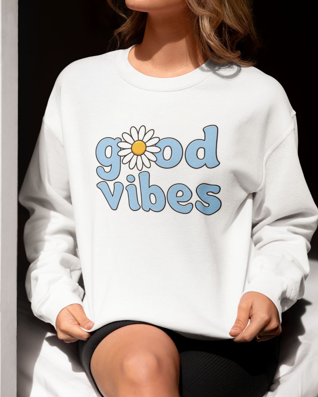 POLERA SIN CAPUCHA GOOD VIBES - ECLIPSE - 1
