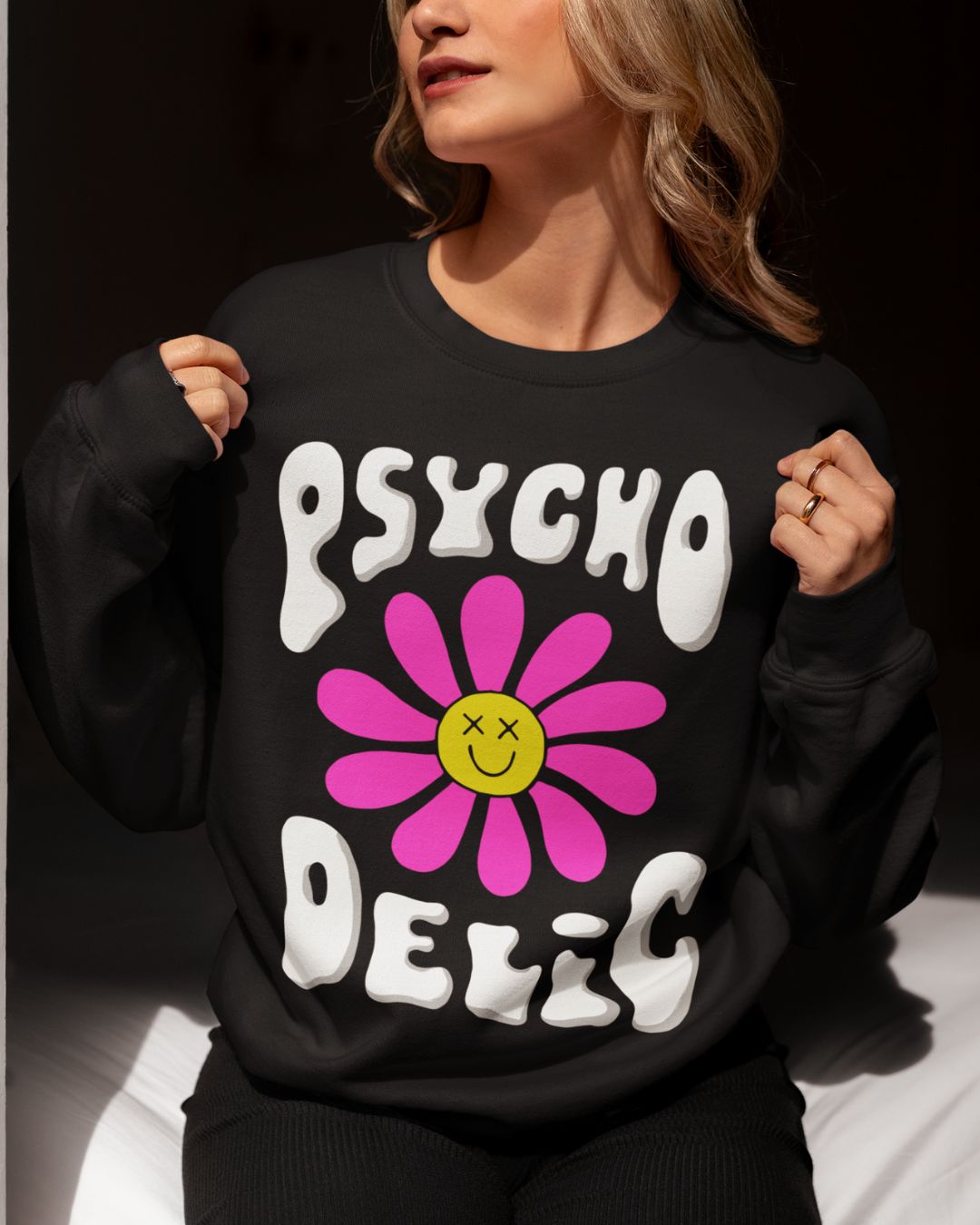 POLERA SIN CAPUCHA FLOWERS - ECLIPSE - 1