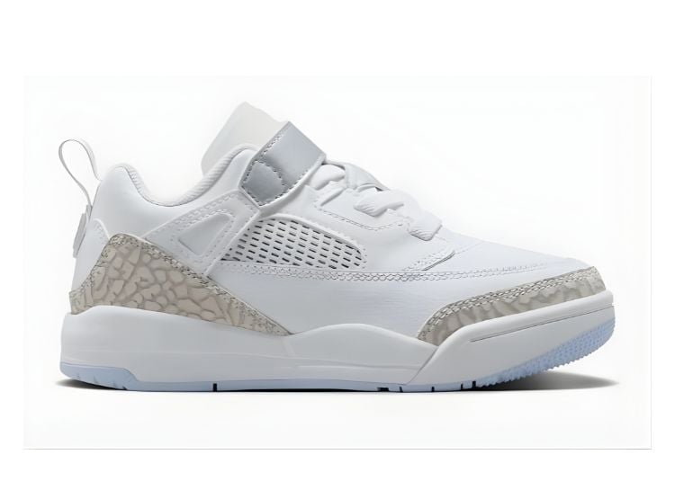 ZAPATILLAS JORDAN SPIZIKE LOW BLANCO PLATA PS - 2