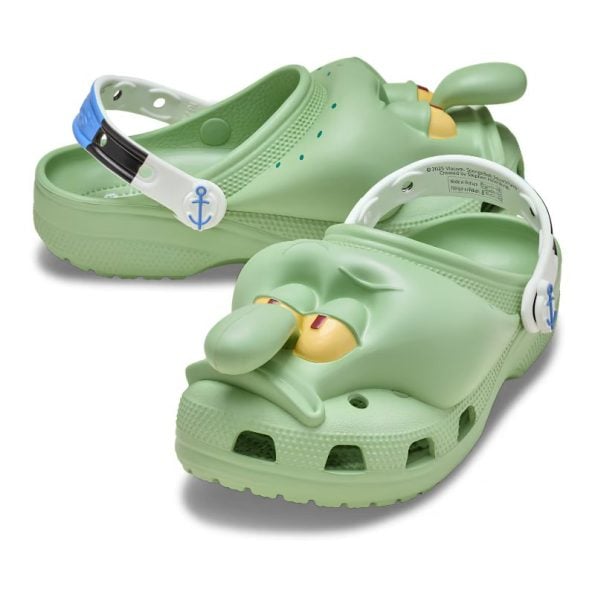 SANDALIAS CROCS SPONGEBOB SQUIDWARD CLASSIC CLOG - 3