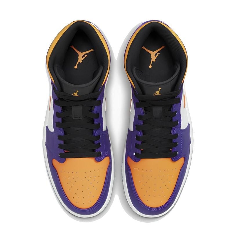 ZAPATILLAS JORDAN RETRO 1 MID LAKERS - 3