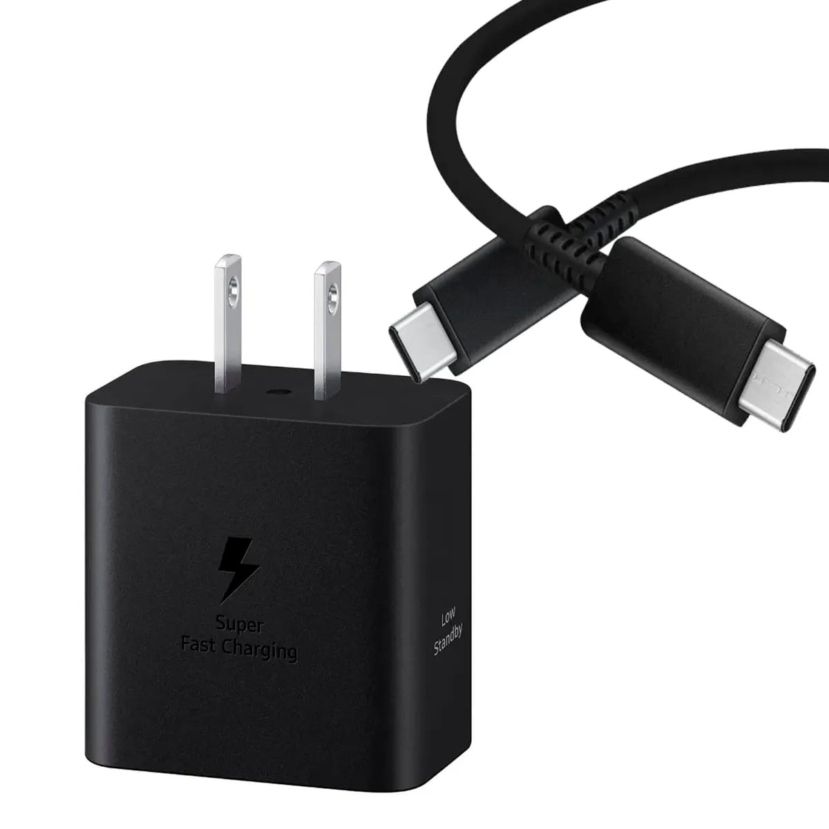 ADAPTADOR DE CARGA RAPIDA SAMSUNG 45W Y CABLE USB-C 1.8MT. - 2