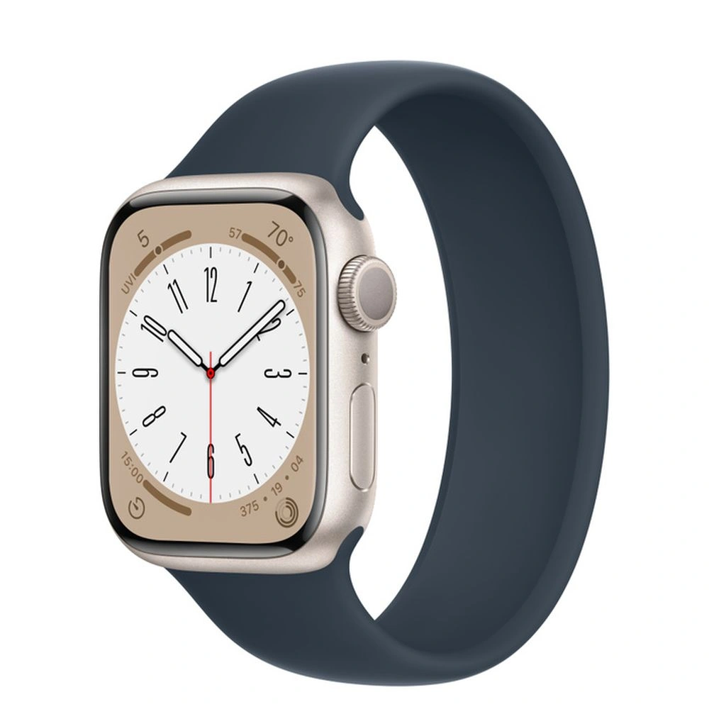 APPLE WATCH SERIES 8 41MM GPS+ CELL SOLO LOOP STORM BLUE VERDE OSCURO