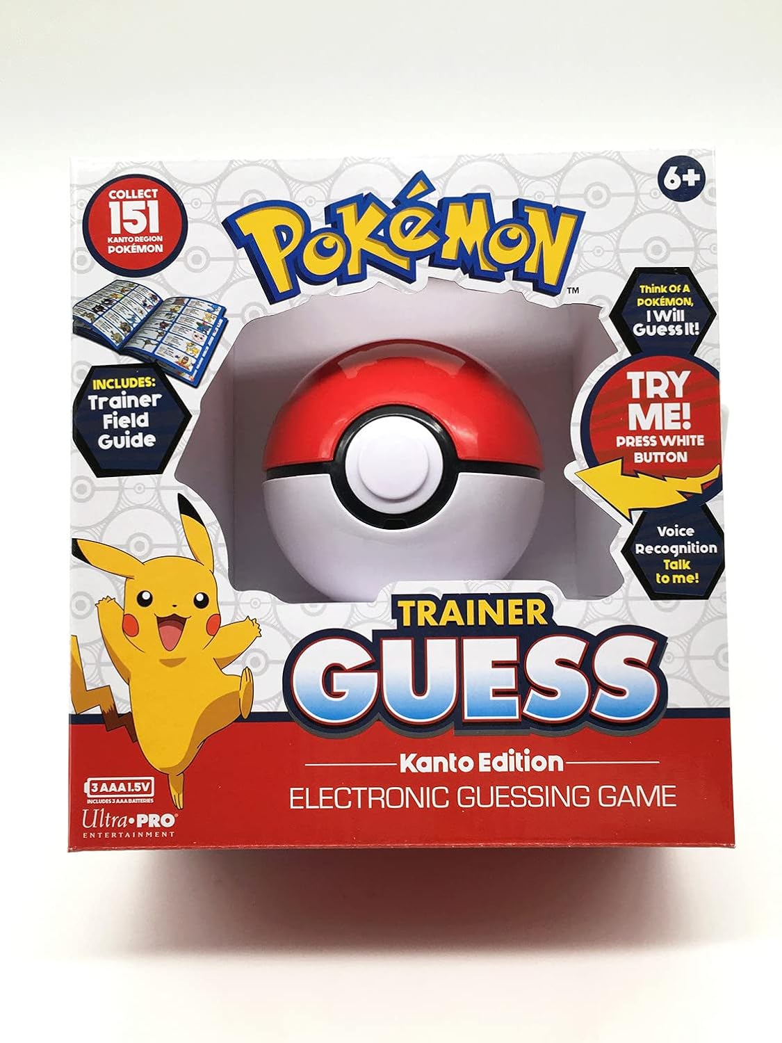 POKEMON TRAINER GUESS-KANTO EDITION TOYRECONOCIMIENTO DE VOZ ELECTRÓNICO JUEGO DE ADIVINANZAS POKEMON GO TABLERO DE VIAJE DIGITAL - 5