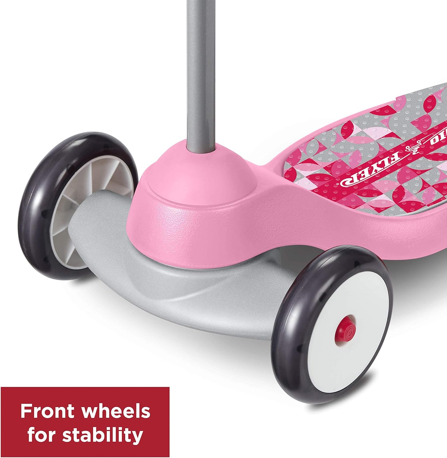 SCOOTER RADIO FLYER MY 1ST 3 RUEDAS PARA NIÑOS Y NIÑOS PEQUEÑOS, PATINETE ROSA - 4