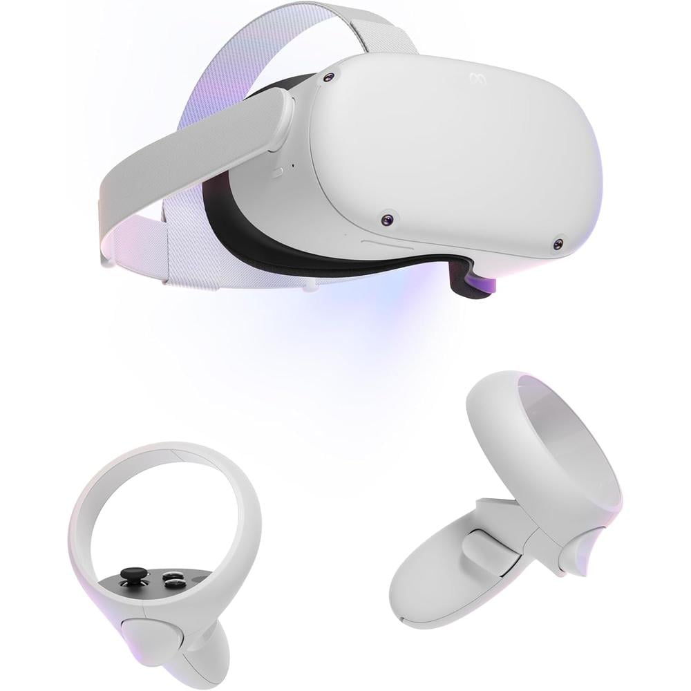 LENTES DE REALIDAD VIRTUAL META QUEST 2 128GB INALÁMBRICAS | BLANCO - 1