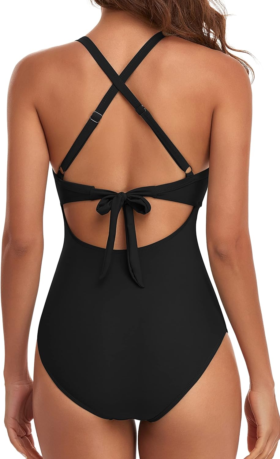 ROPA DE BAÑO MUJER COMPRA FACIL EOMENIE 1 PIEZA CONTROL DE ABDOMEN + CINTURA ALTA + ENVOLVENTE 1 PIEZA - 4