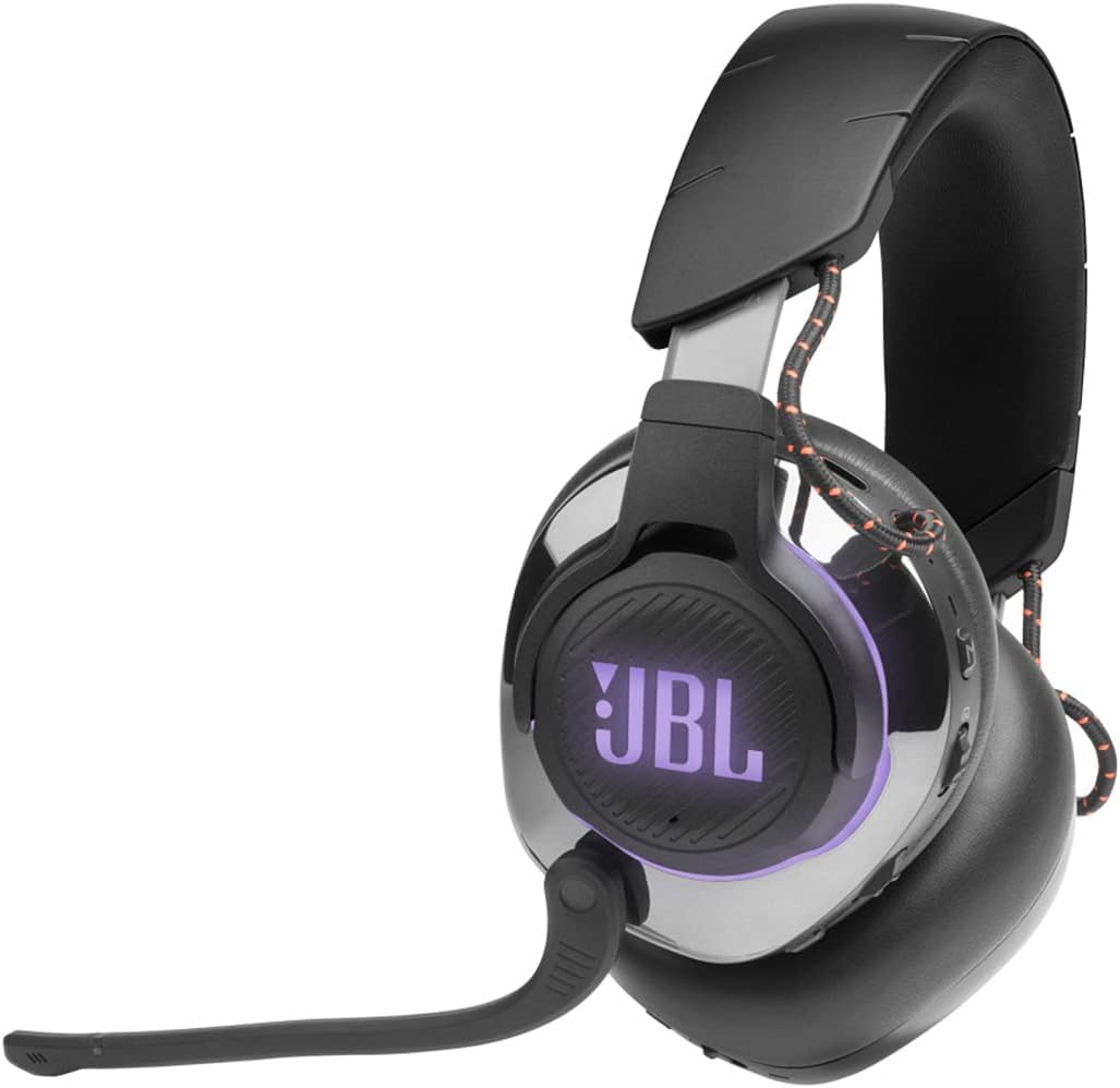 AUDÍFONOS JBL BLUETOOTH QUANTUM 810 PARA JUEGOS CON CANCELACIÓN DE RUIDO COLOR NEGRO MEDIANO - 4