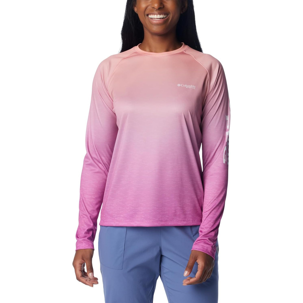 POLO MANGA LARGA COLUMBIA PARA MUJER - 1