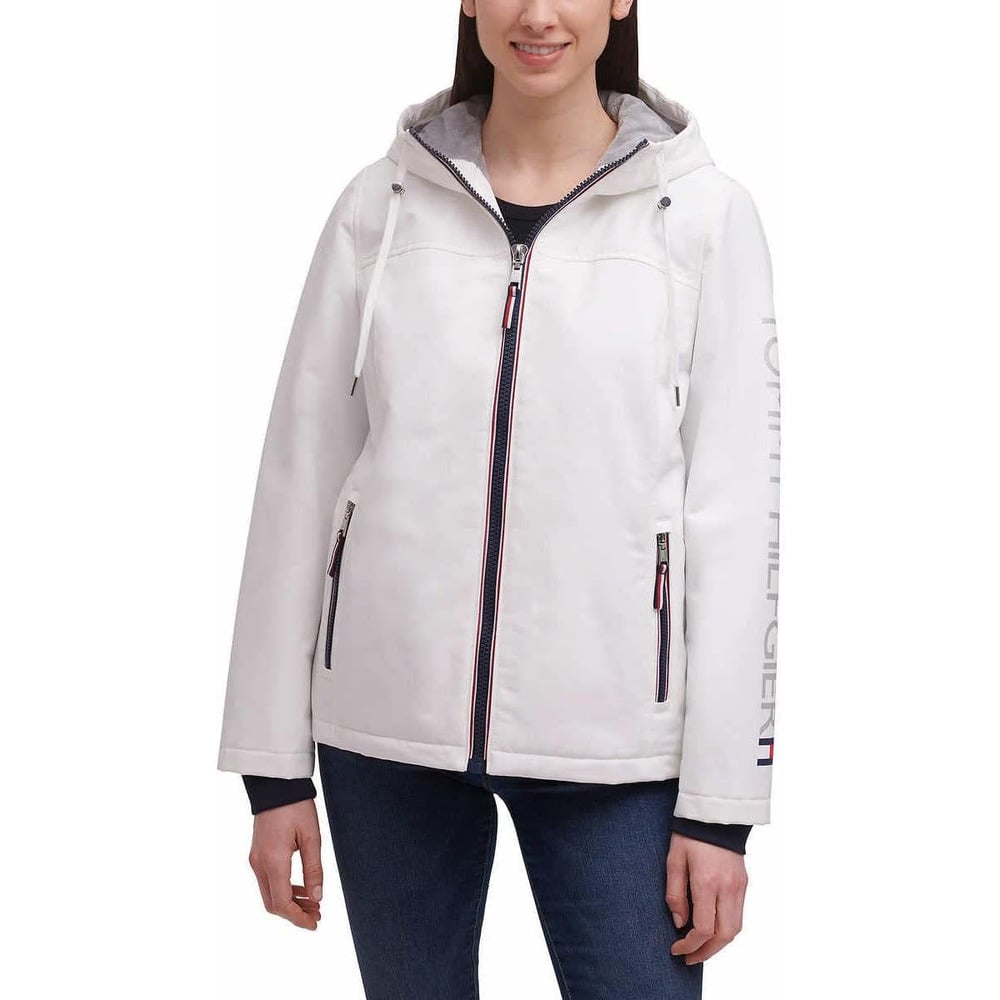 CASACA MUJER TOMMY HILFIGER CON CAPUCHA - 1