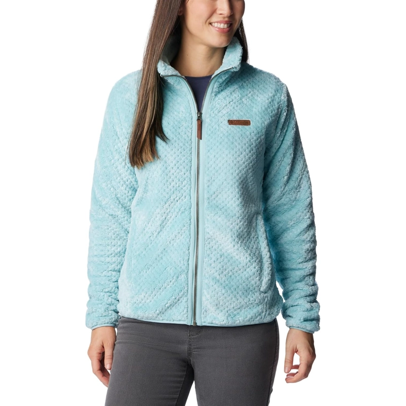 CASACA COLUMBIA DE SHERPA CON CREMALLERA PARA MUJER - 1