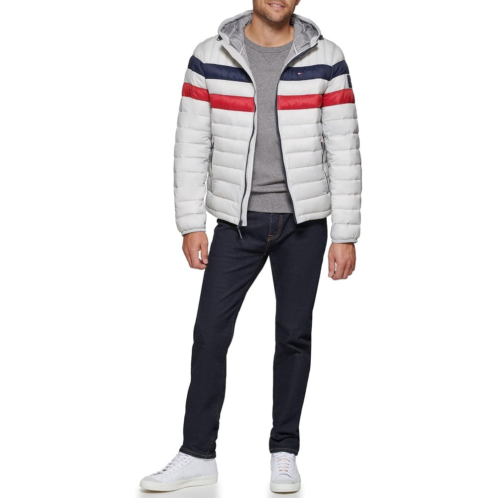 CASACA TOMMY HILFIGER ACOLCHADA RESISTENTE AL AGUA PARA HOMBRE - 2