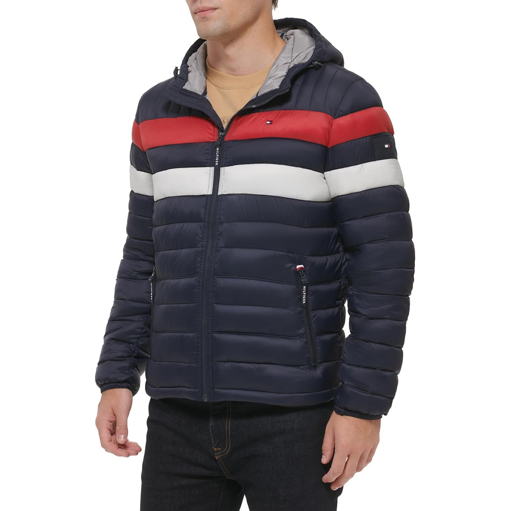 CASACA TOMMY HILFIGER ACOLCHADA RESISTENTE AL AGUA PARA HOMBRE - 3