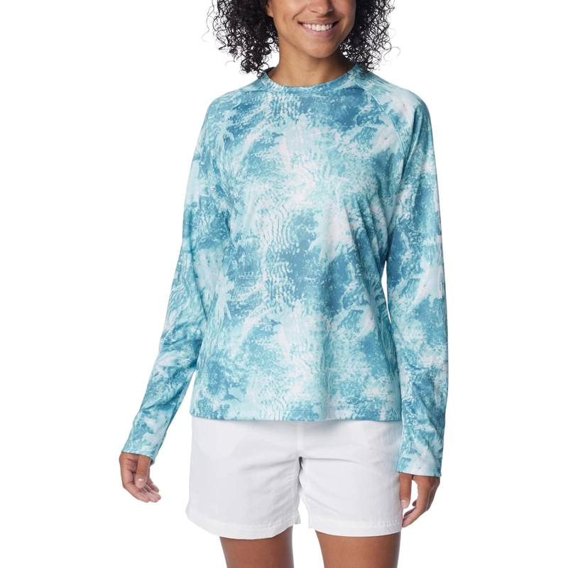 POLO MANGA LARGA COLUMBIA PARA MUJER - 1