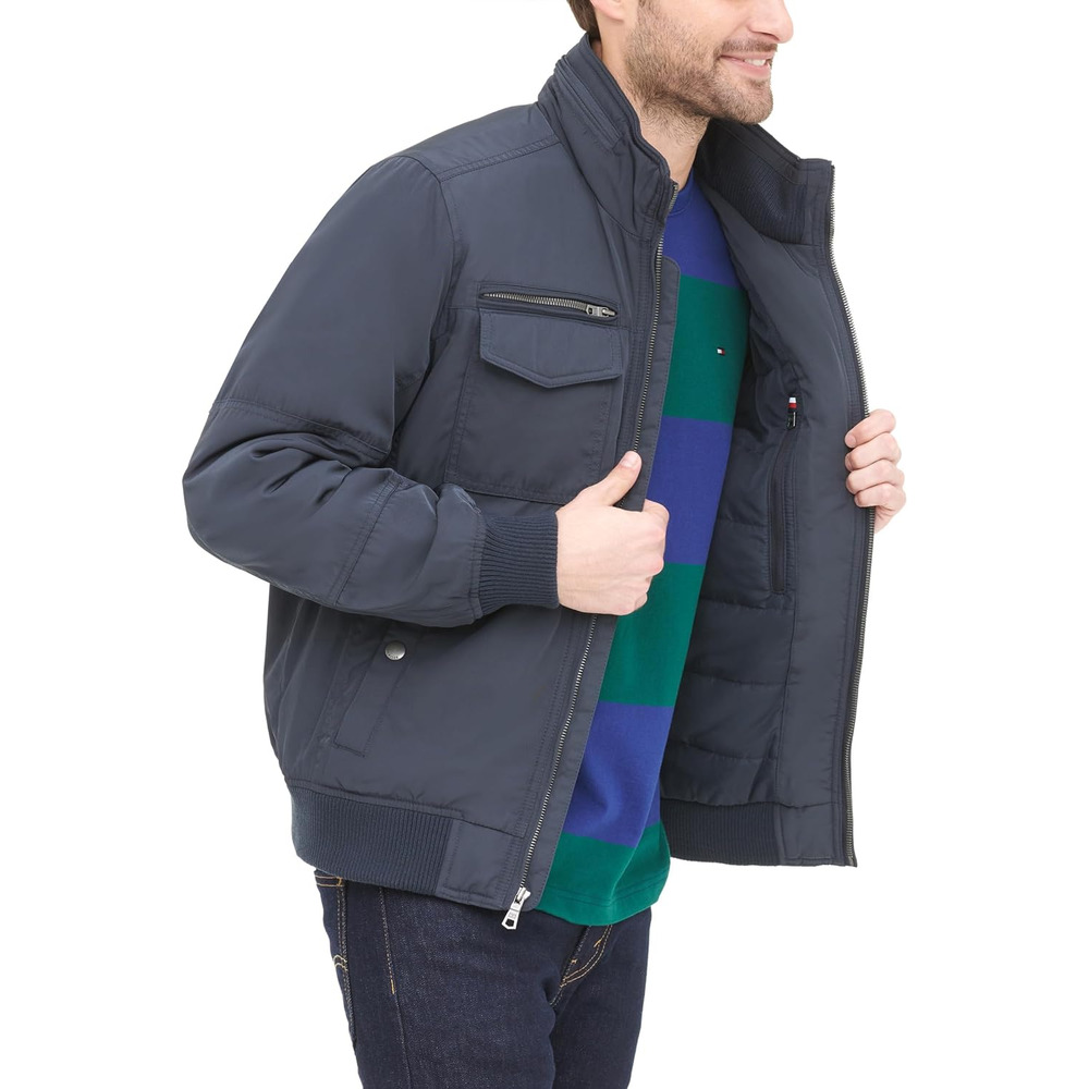 CASACA TOMMY HILFIGER RESISTENTE AL AGUA PARA HOMBRE - 3