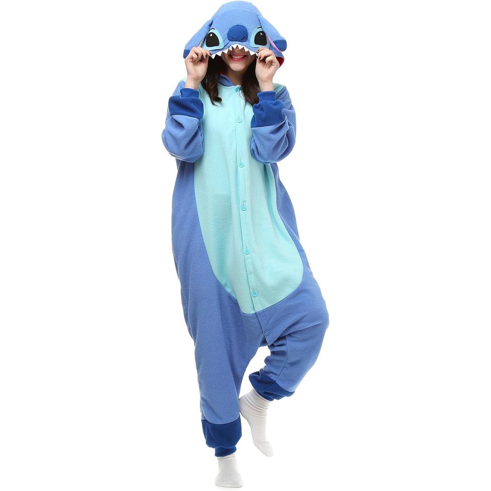 DISFRAZ PIJAMA TEMÁTICO PARA NIÑOS Y ADULTOS DE STITCH - 1