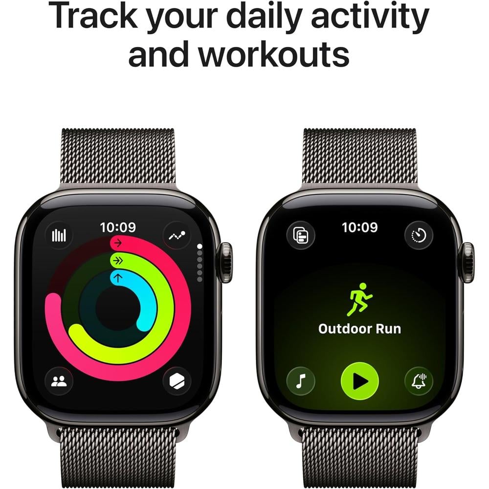 APPLE WATCH SERIES 11 SLATE TITANIO (GPS + CELLULAR 42MM) + MILANESE LOOP SLATE S/M - 3