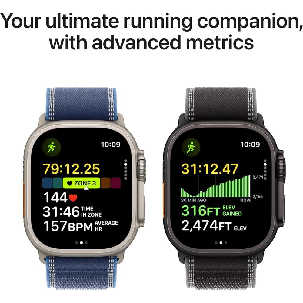 APPLE WATCH ULTRA 3 (GPS + CELLULAR 49MM) | NATURAL TITANIO + MILANESE LOOP NATURAL TITANIO L - 4