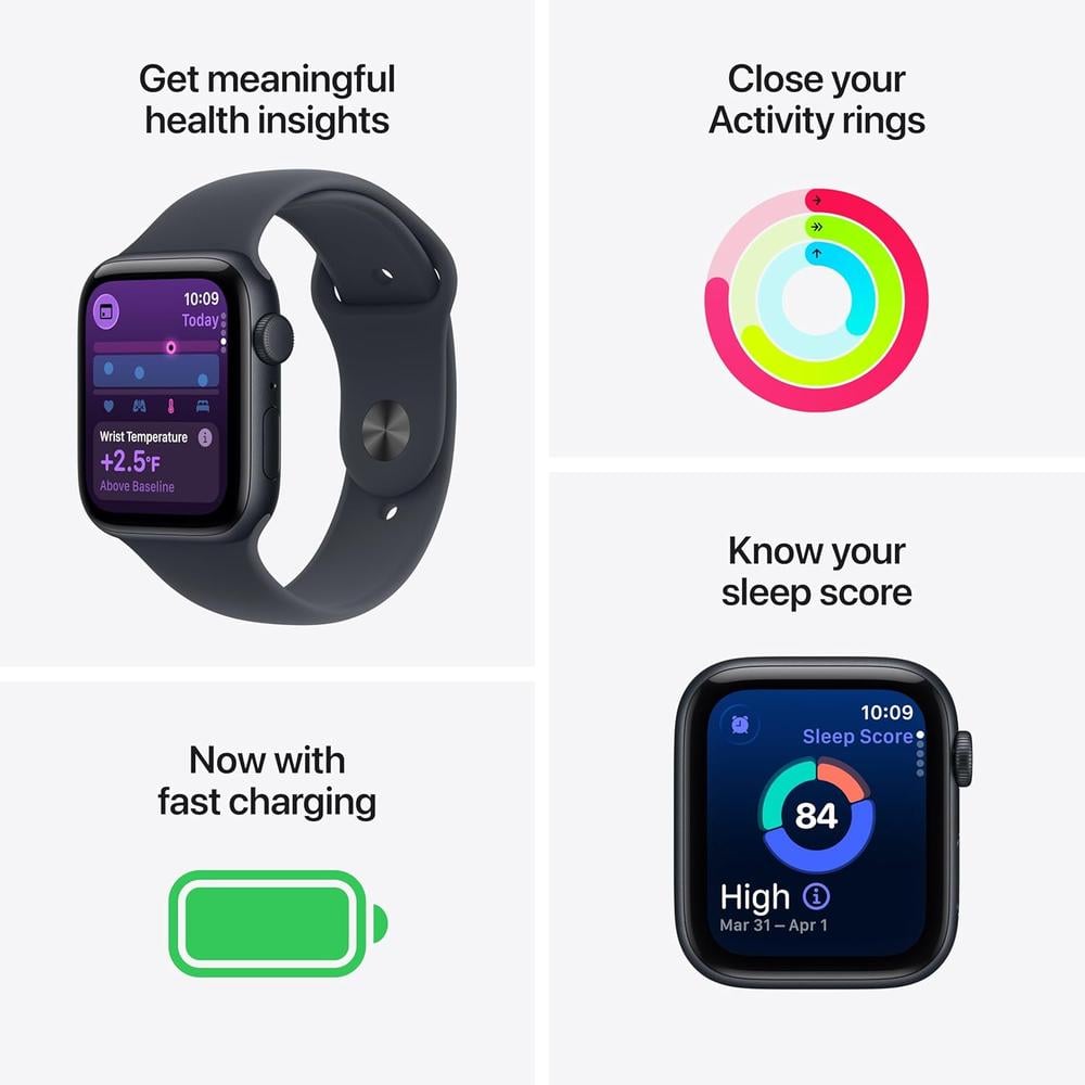 APPLE WATCH SE 3 (GPS 40MM) | STARLIGHT ALUMINIO + SPORT BAND STARLIGHT S-M - 2