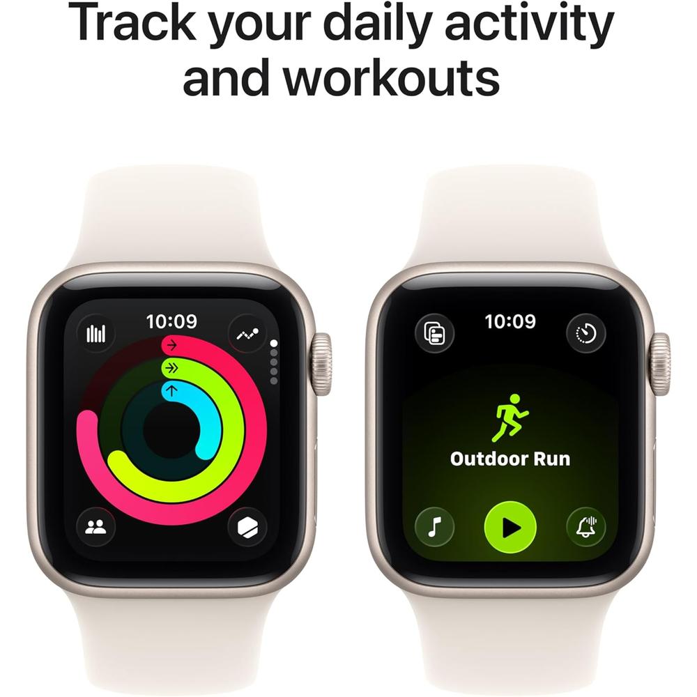 APPLE WATCH SE 3 (GPS 40MM) | STARLIGHT ALUMINIO + SPORT BAND STARLIGHT S-M - 5