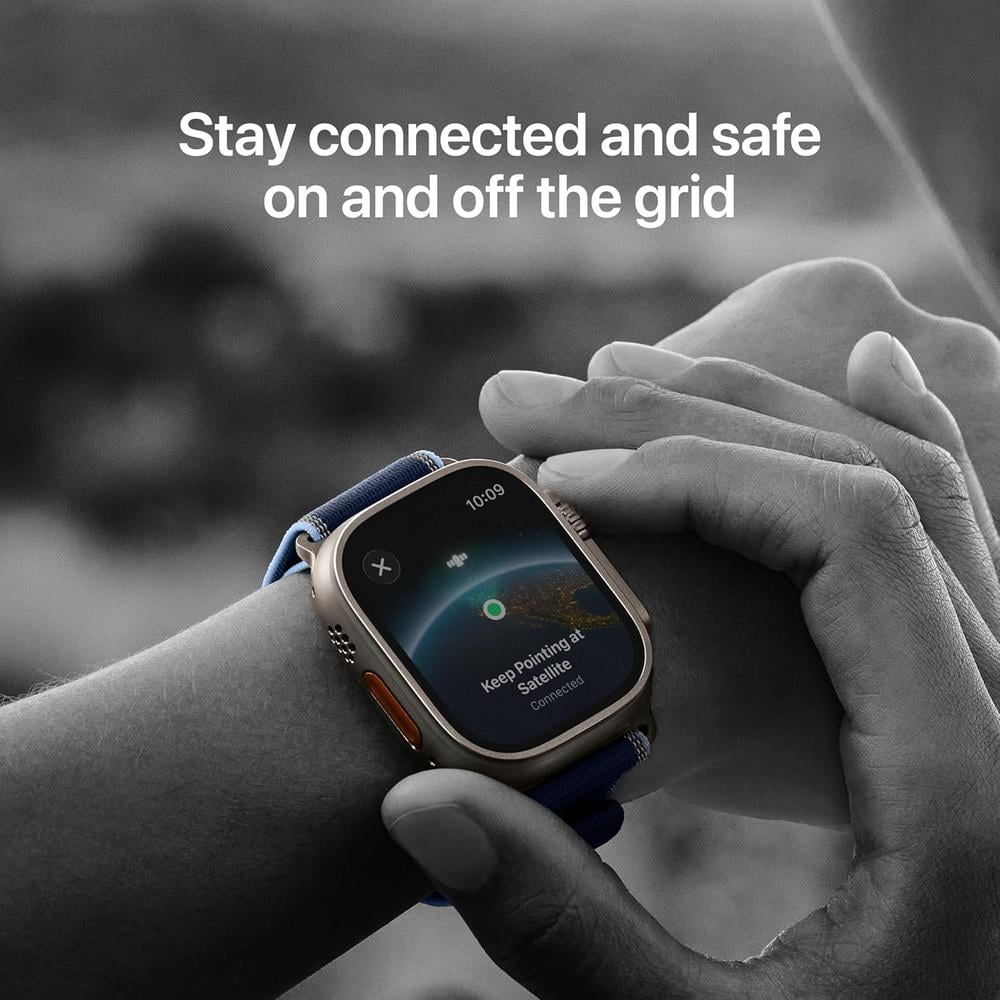 APPLE WATCH ULTRA 3 (GPS + CELLULAR 49MM) | NATURAL TITANIO + TRAIL LOOP AZUL M-L - 3