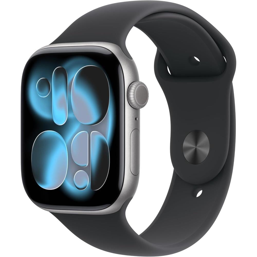 APPLE WATCH SERIES 11 (GPS + CELLULAR 46MM) | SPACE GRAY ALUMINIO + SPORT BAND BLACK M-L - 1