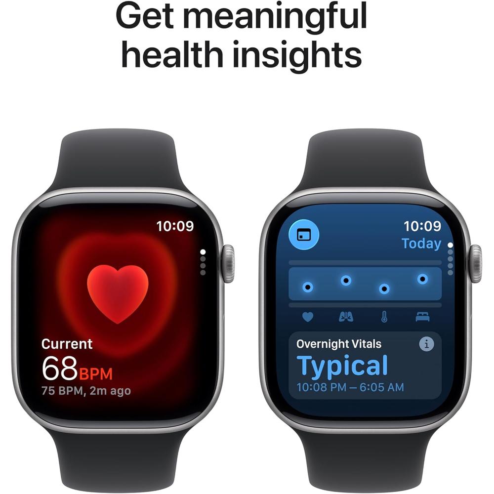 APPLE WATCH SERIES 11 (GPS + CELLULAR 46MM) | SPACE GRAY ALUMINIO + SPORT BAND BLACK M-L - 4