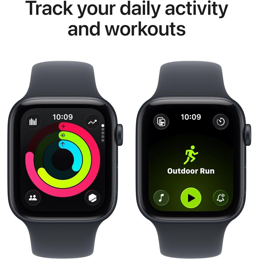 APPLE WATCH SE 3 (GPS 44MM) | MIDNIGHT ALUMINIO + SPORT BAND MIDNIGHT M-L - 5