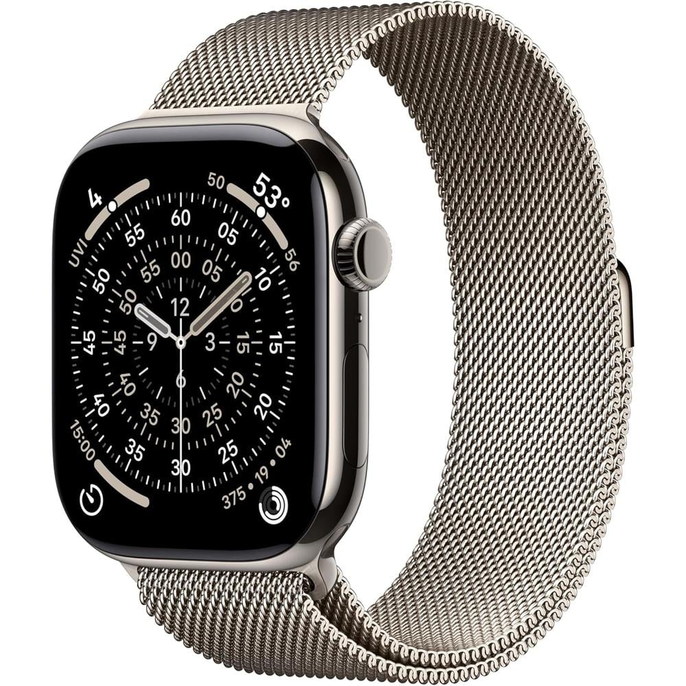 APPLE WATCH SERIES 11 NATURAL TITANIO (GPS + CELLULAR 46MM) + MILANESE LOOP NATURAL M/L - 1