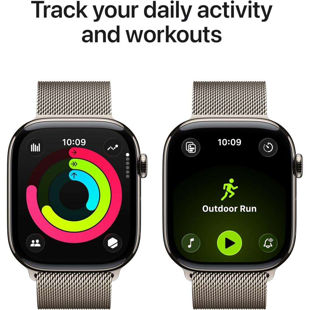 APPLE WATCH SERIES 11 NATURAL TITANIO (GPS + CELLULAR 46MM) + MILANESE LOOP NATURAL M/L - 3