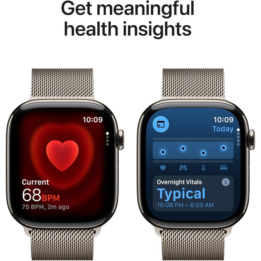 APPLE WATCH SERIES 11 NATURAL TITANIO (GPS + CELLULAR 46MM) + MILANESE LOOP NATURAL M/L - 4