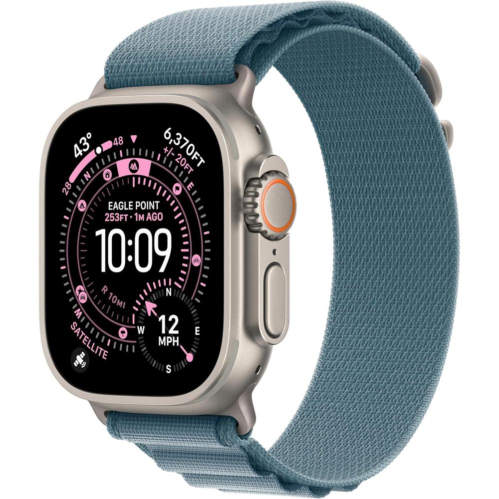 APPLE WATCH ULTRA 3 (GPS + CELLULAR 49MM) | NATURAL TITANIO + ALPINE LOOP AZUL CLARO L - 1