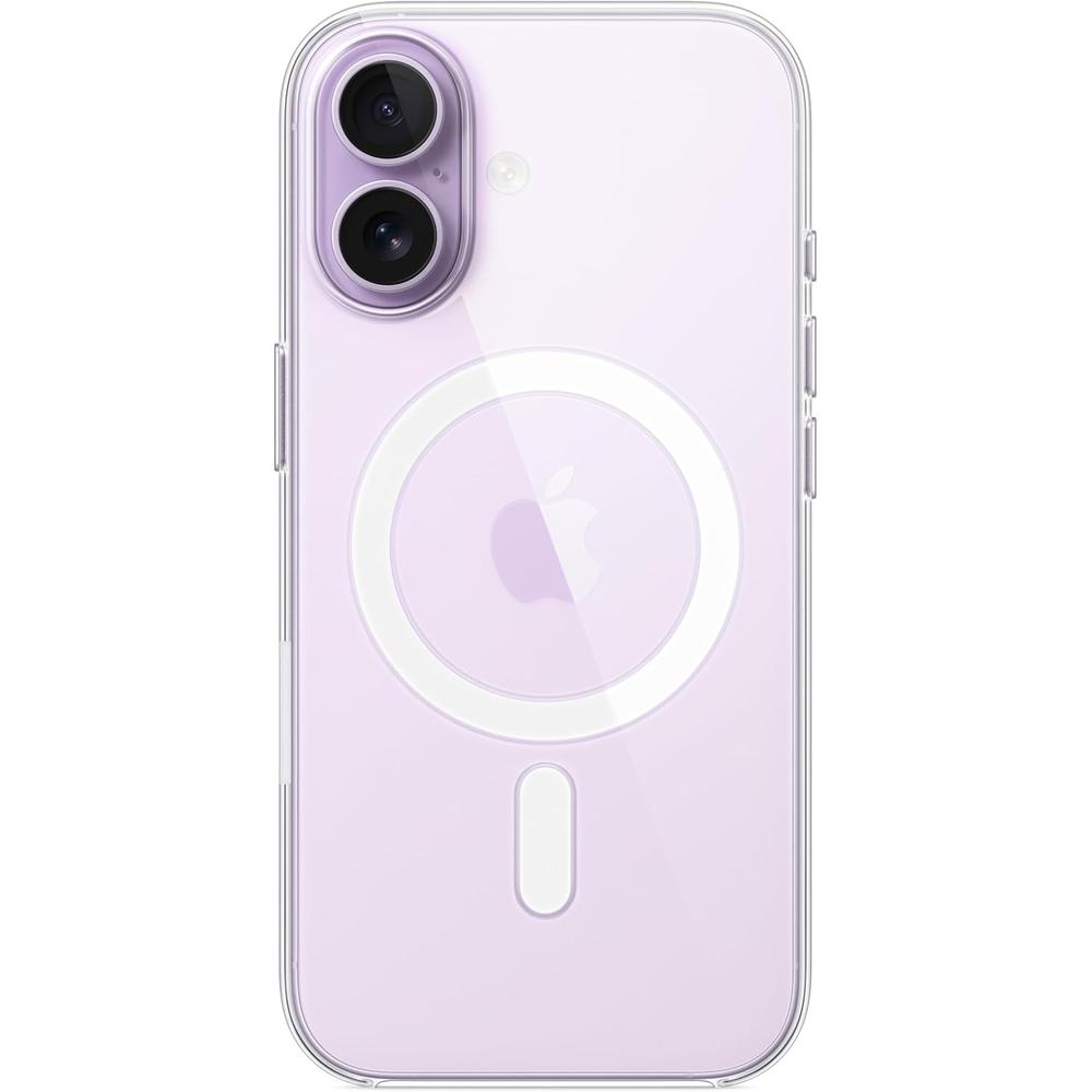 FUNDA APPLE TRANSPARENTE CON MAGSAFE PARA IPHONE 17 - 5