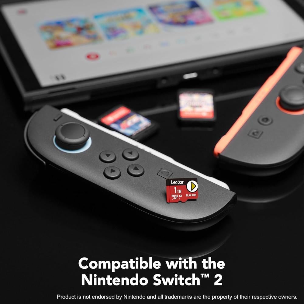 TARJETA MICRO SD EXPRESS PLAY PRO PARA NINTENDO SWITCH 2 1 TB LEXAR - 4