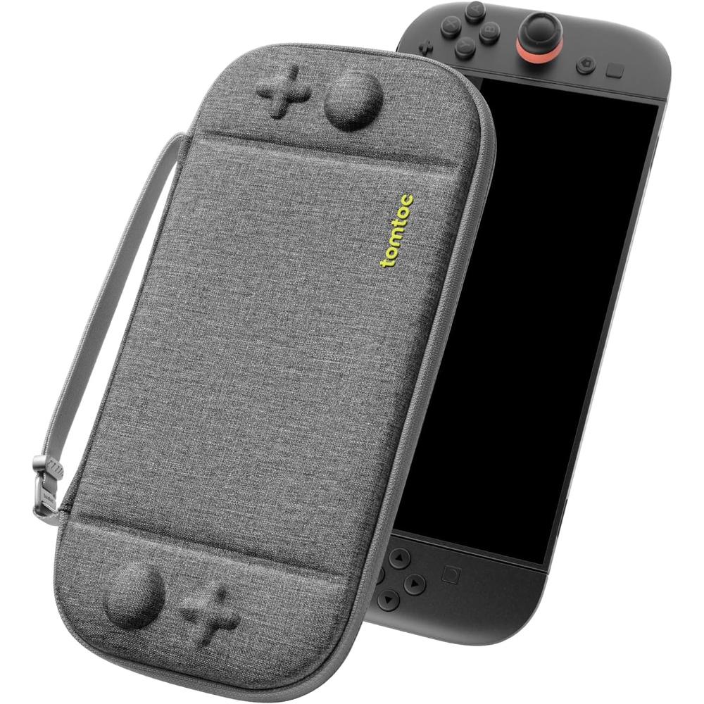 ESTUCHE SLIM PARA NINTENDO SWITCH 2 TOMTOC | GRIS - 1
