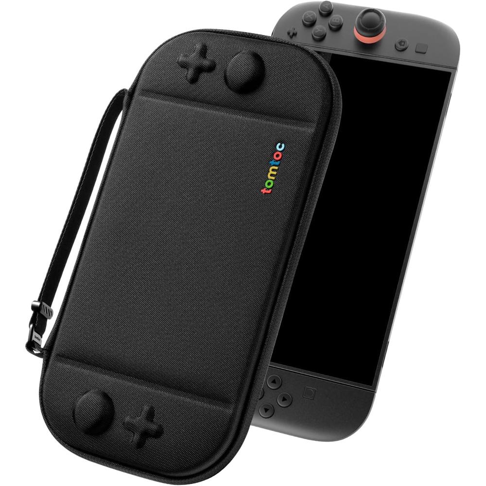 ESTUCHE SLIM PARA NINTENDO SWITCH 2 TOMTOC | NEGRO - 1