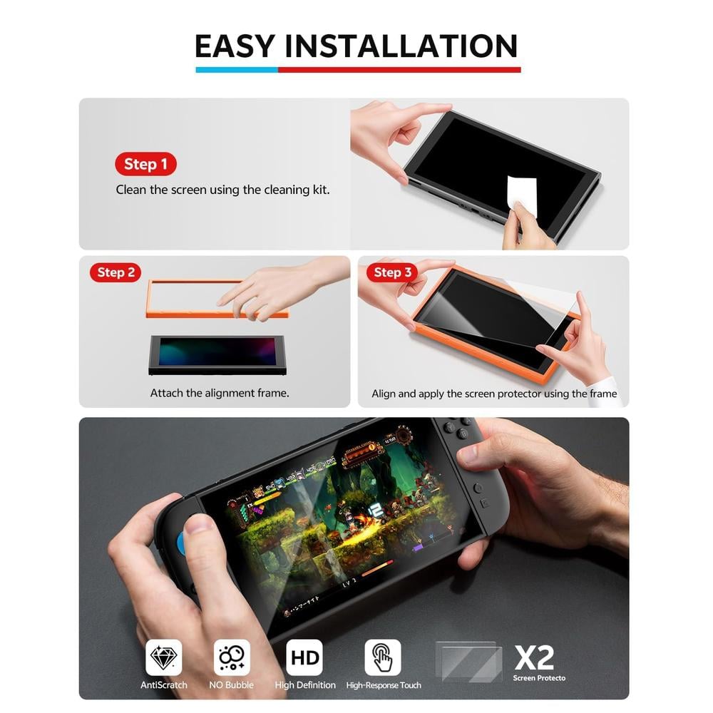 PACK DE ACCESORIOS PARA NINTENDO SWITCH 2 BINBOK VR | NEGRO - 3