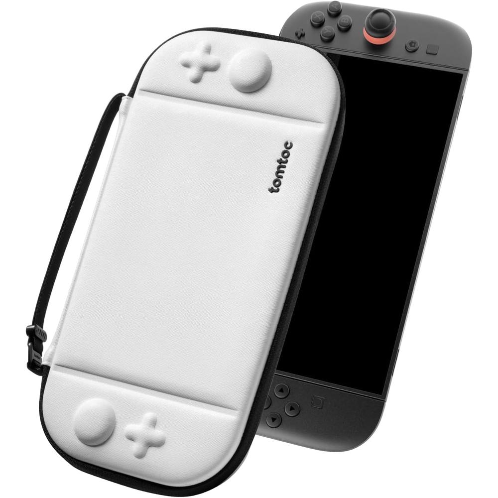 ESTUCHE SLIM PARA NINTENDO SWITCH 2 TOMTOC | BLANCO - 1