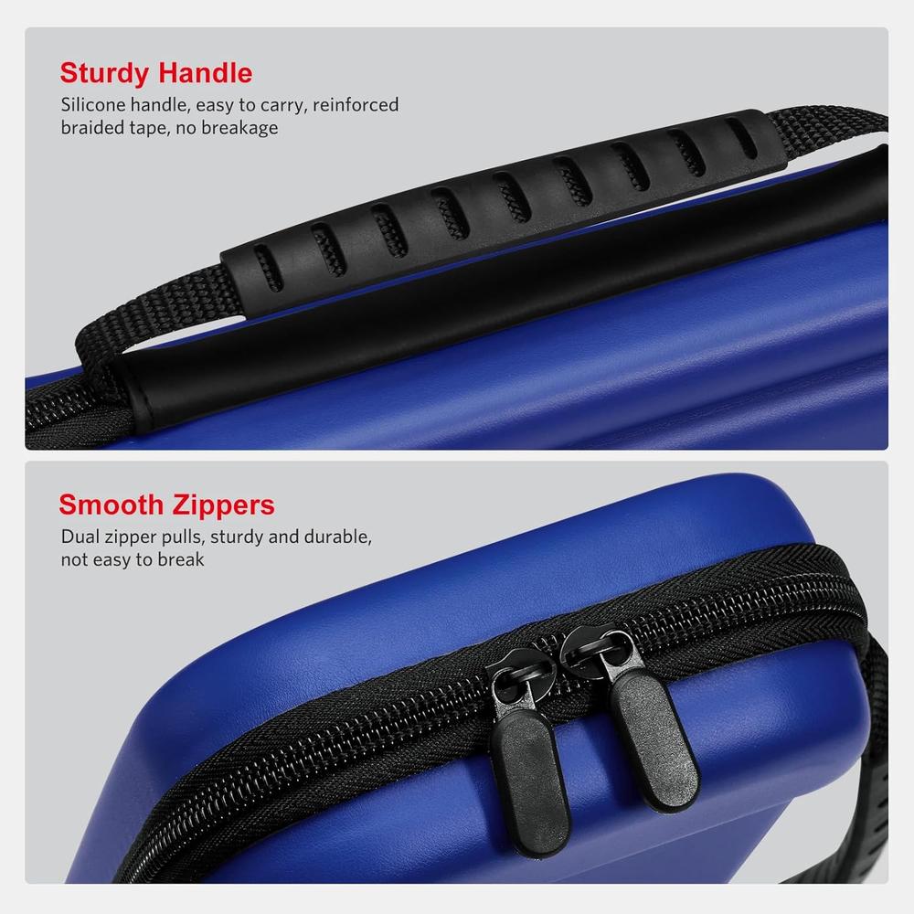 ESTUCHE DE VIAJE PARA NINTENDO SWITCH 2 COBAK | AZUL - 4