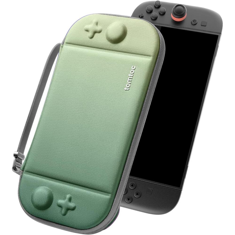 ESTUCHE SLIM PARA NINTENDO SWITCH 2 TOMTOC | VERDE - 1