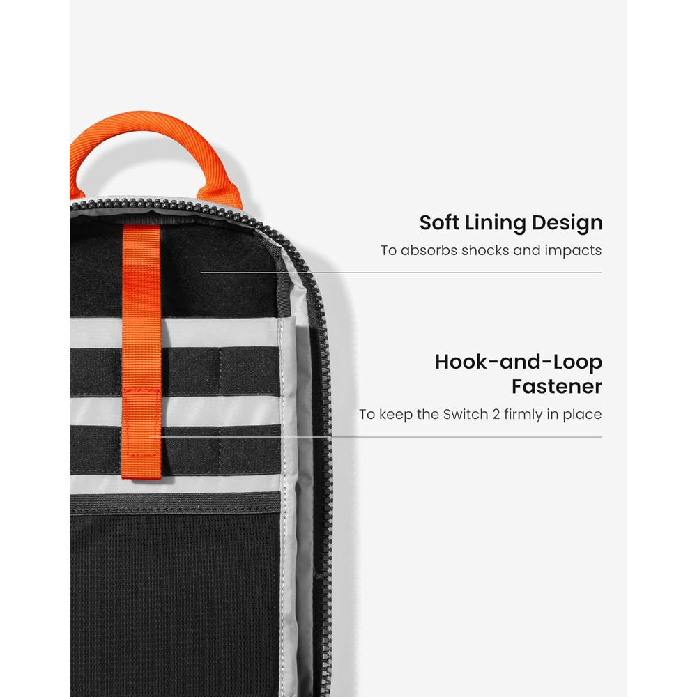 MORRAL PARA NINTENDO SWITCH 2 | NEGRO - 5