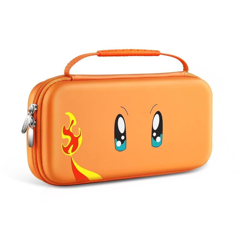 ESTUCHE DE VIAJE PARA NINTENDO SWITCH 2 IVOLER | NARANJA - 1