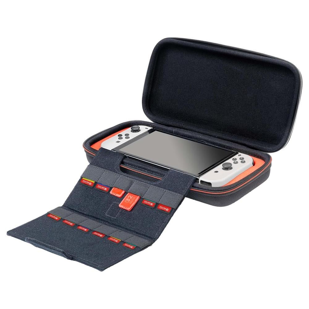 ESTUCHE DE VIAJE PEQUEÑO PARA NINTENDO SWITCH 2 R.D.S. INDUSTRIES | NEGRO - 4