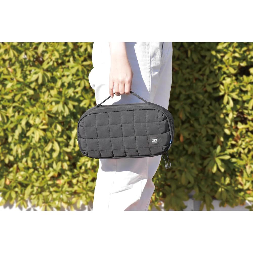 ESTUCHE PUFF PARA NINTENDO SWITCH 2 HORI | NEGRO - 4