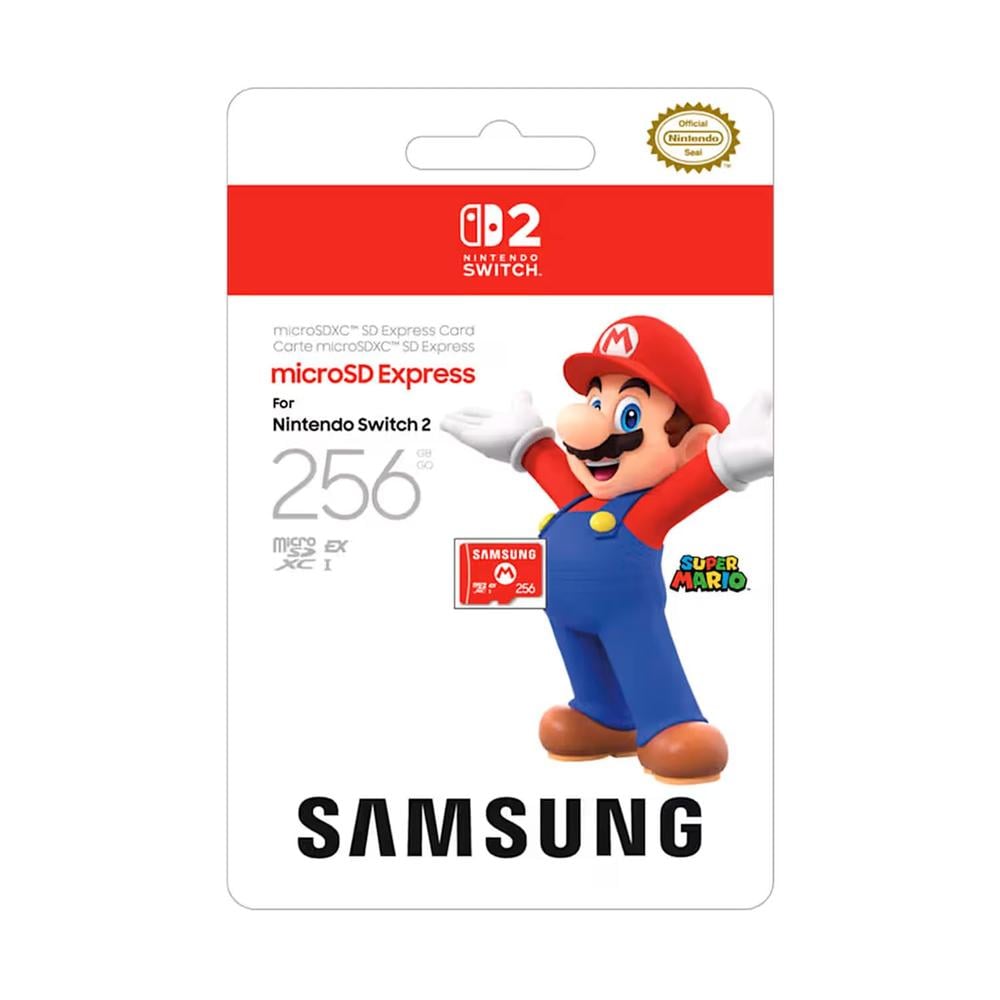 TARJETA MICROSD EXPRESS 256GB PARA NINTENDO SWITCH 2 SAMSUNG - 1